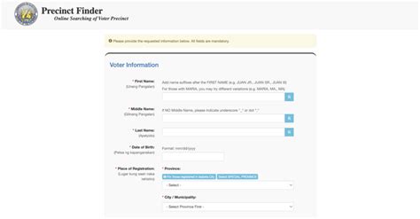 precinct finder version 1.0 10.1|PIA .